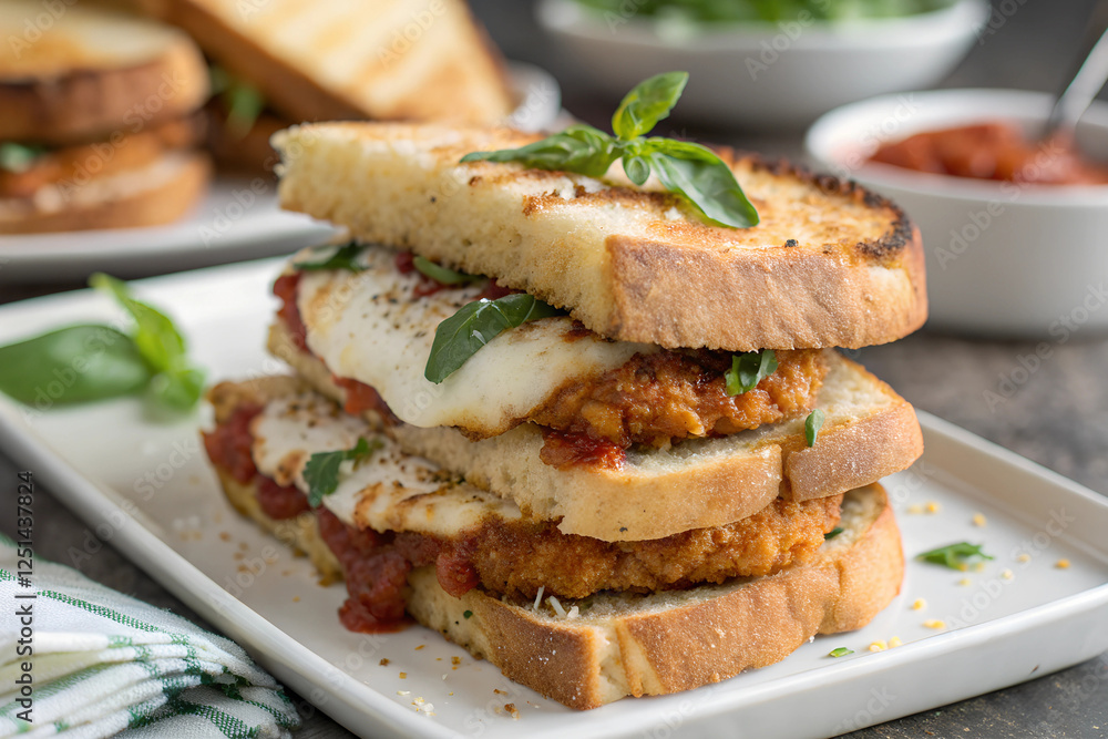 Chicken Parmesan Sandwich Image Chicken Parmesan Sandwich Image