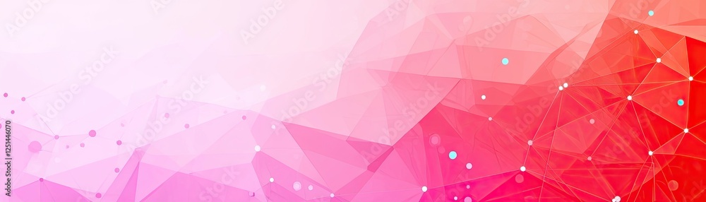 Obraz premium Abstract geometric shapes gradient background