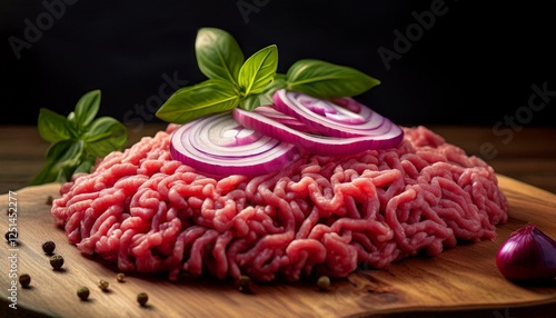 Frisches rohes Fleisch photo