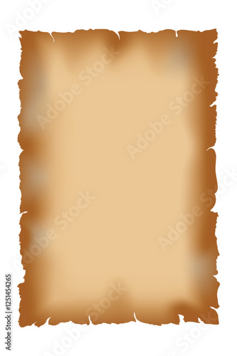 Old parchment paper. ancient paper sheet vintage aged or texture.