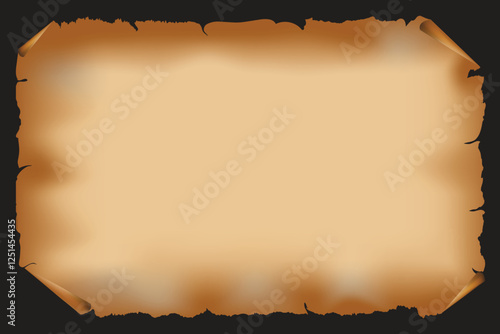 Old parchment paper. ancient paper sheet vintage aged or texture.