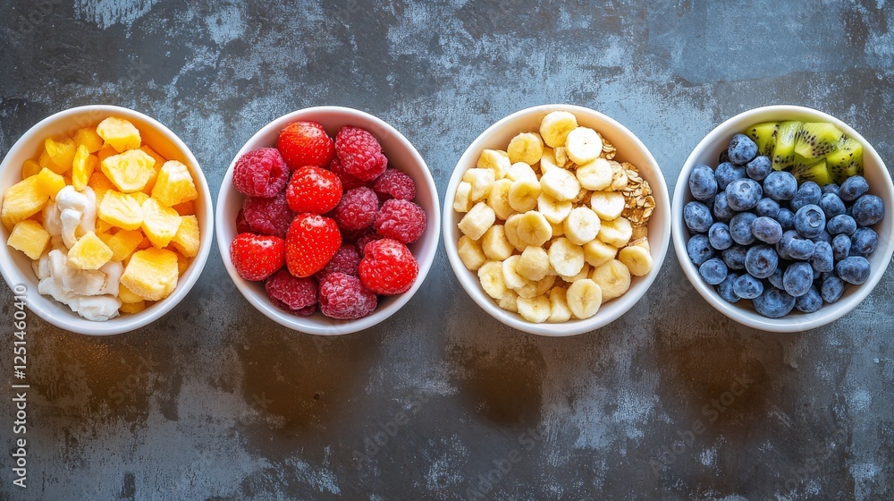 Chart of five major nutrients Chart of five major nutrients