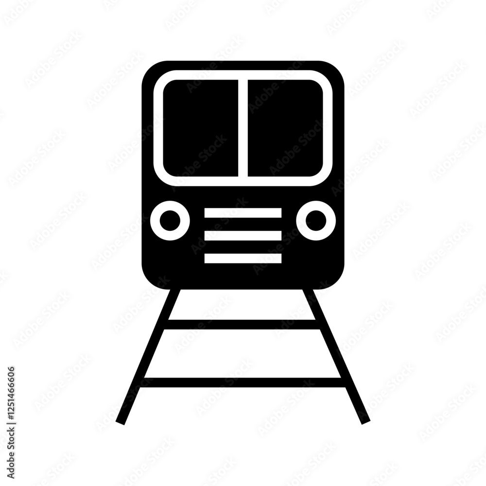 Transportation icon on white background Transportation icon on white background