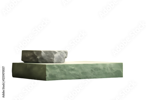 Obraz na płótnie packaging platform water fresh scene wood natural show summer podium empty leaf concrete eco background dais tree jungle ai rock forest garden stone green display spring stage product presentation w salonie