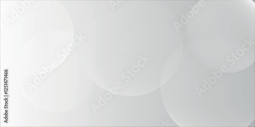 A minimalist abstract background featuring overlapping curves and circular shapes in various shades of gray, creating a smooth gradient and subtle depth