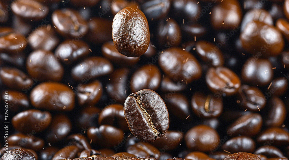 Fototapeta premium coffee beans background