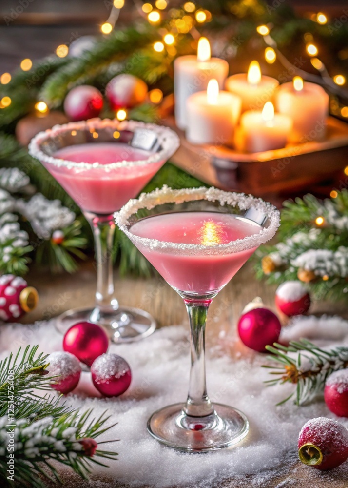 Elegant Cocktail Drinks generative ai Elegant Cocktail Drinks generative ai