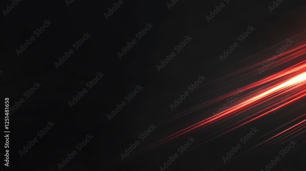 Abstract Red Light Streaks Abstract Red Light Streaks
