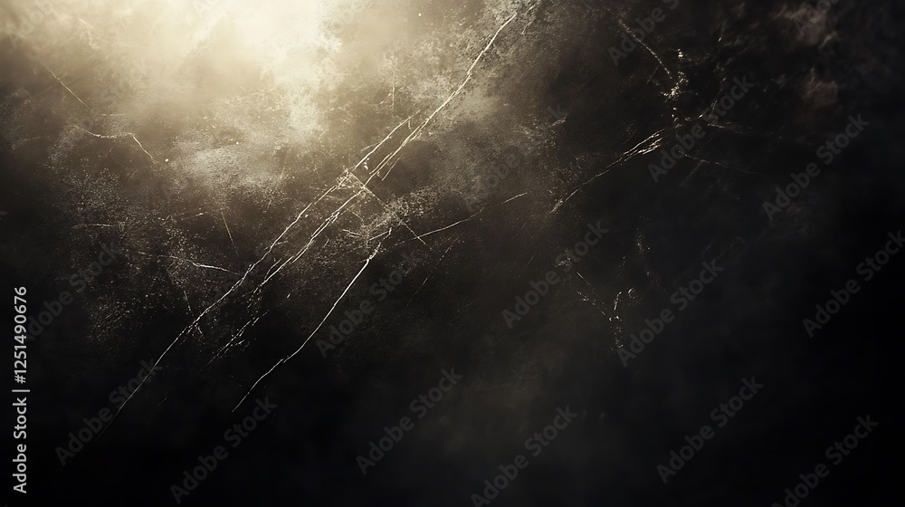 Dark textured background with light streaks and cracks Dark textured background with light streaks and cracks