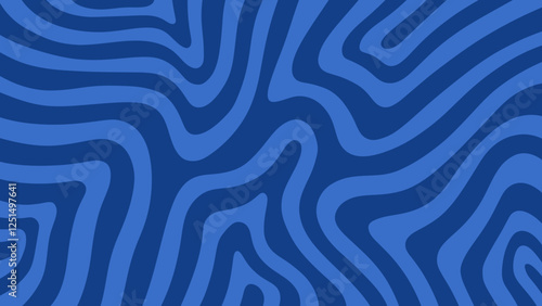 abstract blue background with waves pattern