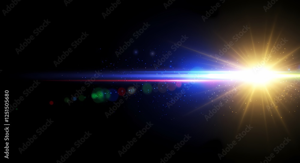 Obraz premium Dynamic Abstract Speed Motion Blur: Vibrant Energy in Motion