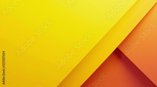 The image showcases a vibrant geometric abstraction featuring a gradient of yellow and orange tones. Free Download The image showcases a vibrant geometric abstraction featuring a gradient of yellow and orange tones. - GFXLoad