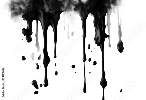 dye liquid cloud stain black design watercolor dripping background spray white colours pattern ink paint texture graphic art splash spot lack abstract brush water painting blot element splatter