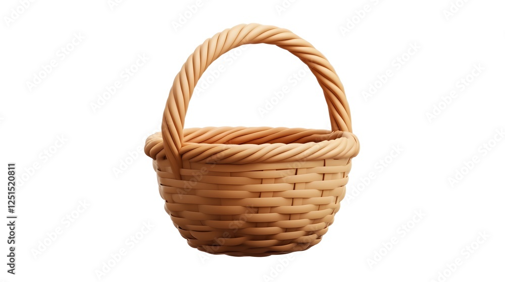 Handwoven Rustic Wicker Basket for Picnics Gifts and Home Decor Handwoven Rustic Wicker Basket for Picnics Gifts and Home Decor
