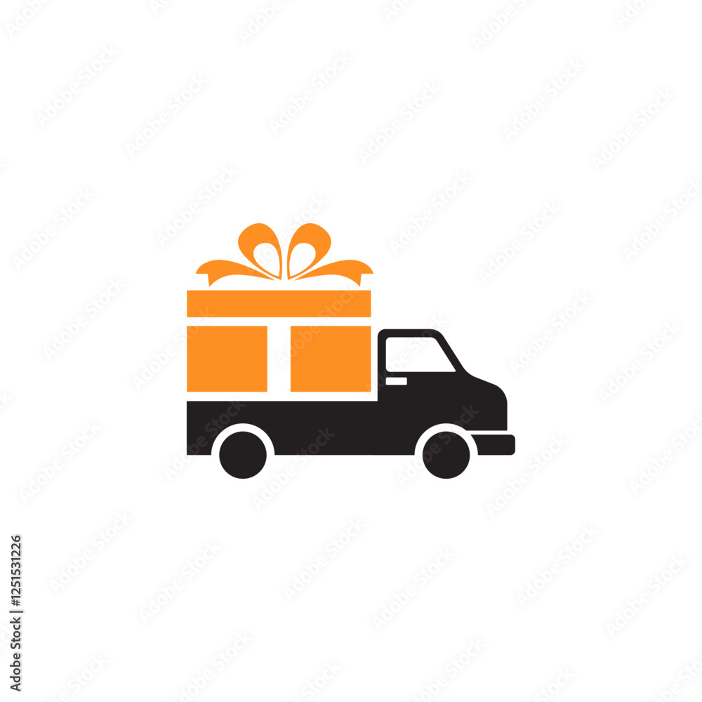 Delivery icon, Delivery van icon, Vector Delivery icon, Delivery van icon, Vector