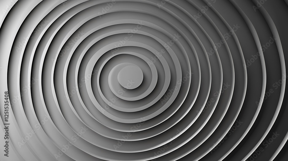 Obraz premium Abstract concentric circles