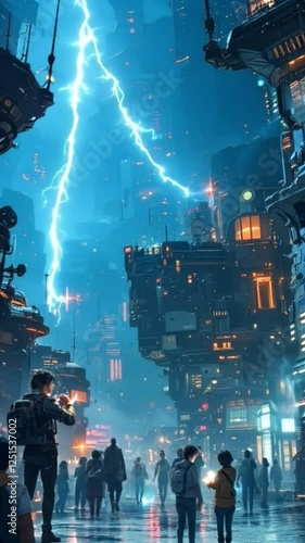 anime sci-fi   scene video
