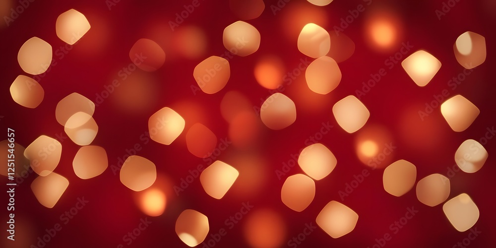 a vibrant red background filled with geometric patterns, highlighted by dramatic lighting, with warm golden bokeh creating depth and a celebratory mood 5 a vibrant red background filled with geometric patterns, highlighted by dramatic lighting, with warm golden bokeh creating depth and a celebratory mood 5