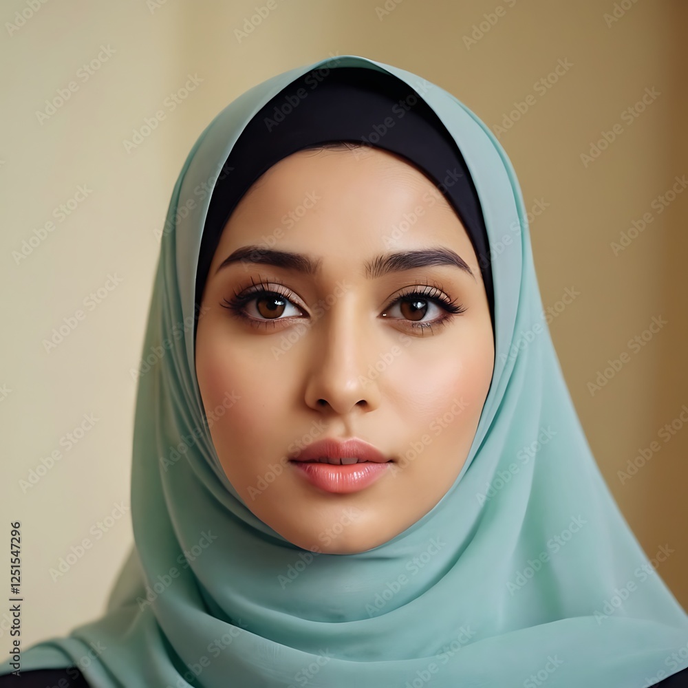 Generative ai collage picture photo of pretty nice muslim woman lady looking into camera happy portrait, hijab girl, Arab girl, Muslim girl Generative ai collage picture photo of pretty nice muslim woman lady looking into camera happy portrait, hijab girl, Arab girl, Muslim girl