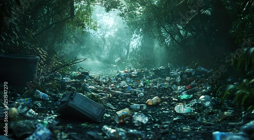 Jungle Garbage: Environmental Decay
 photo