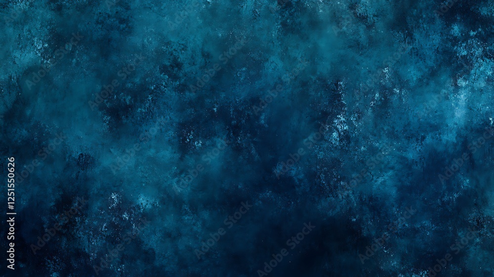 Fototapeta premium Abstract textured dark blue background