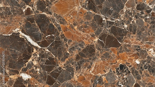 Dark Brown Marble Tile Texture photo