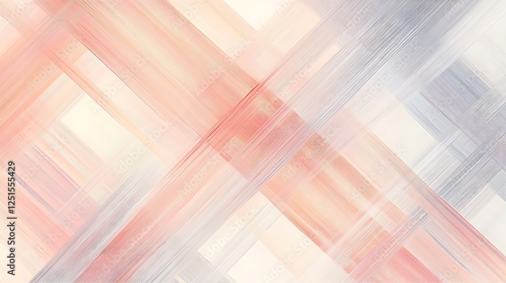 Abstract Pastel Lines Intersecting Design Abstract Pastel Lines Intersecting Design
