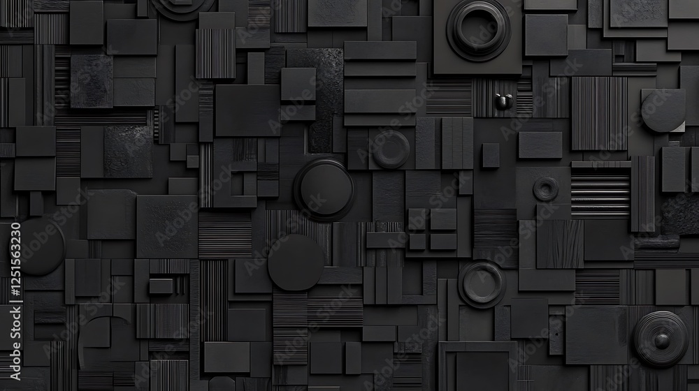 Abstract Geometric Shapes Pattern Background Abstract Geometric Shapes Pattern Background