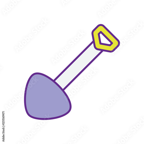 Shovel  icon vector stock illustration