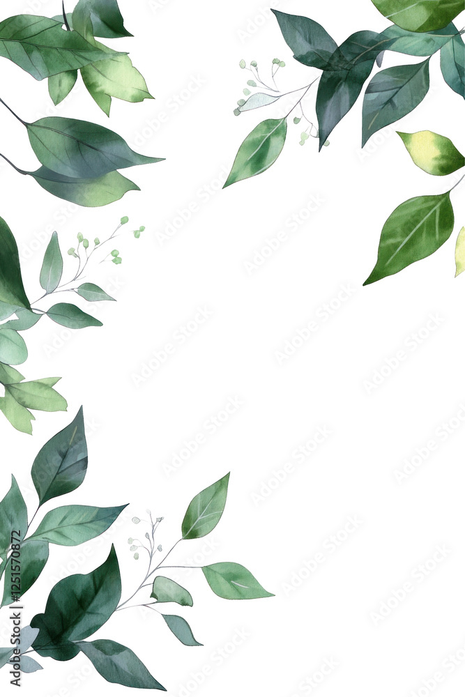 Floral illustration for design elements Floral illustration for design elements