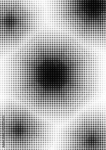 Fond de pointillisme en demi-teintes. Fond de texture en dégradé de grains avec des points. Motif en demi-teintes en dégradé de points. Effet de pointillés sable, grain, grunge. 