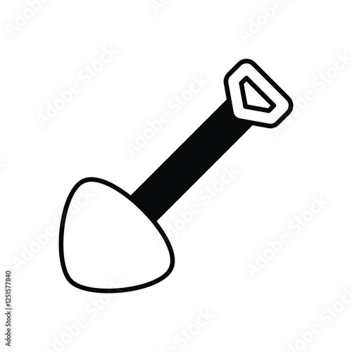 Shovel  icon vector stock illustration