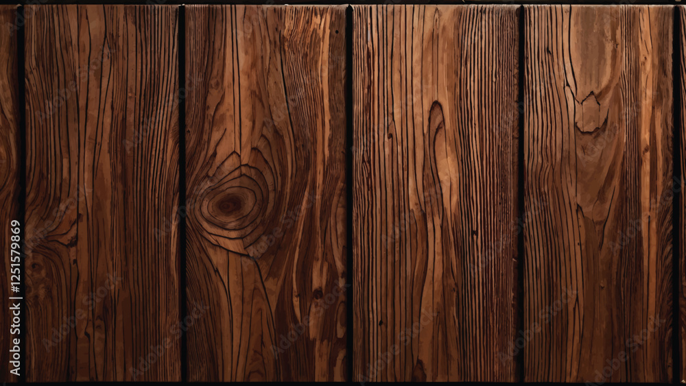 Naklejka premium Old wood texture background. Wood texture with natural pattern.