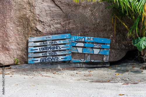 Tablou pe pânză Anse Source D'argent, La Digue, Seychelles, Africa
