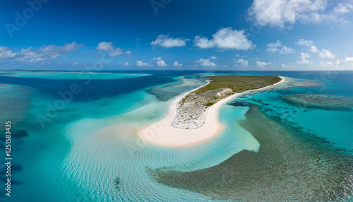 cayo de agua beach los roques aerial drone shot stunning venezuela landscape