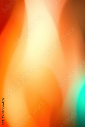 Soft orange wallpaper with blurred vertical lines. Blurred vertical background