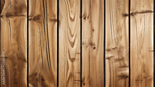 Wood planks vector background. Wooden wall. Wooden background texture surface. Wooden boards background. 