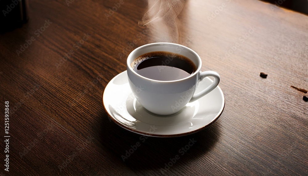 Obraz premium cup of coffee on the table