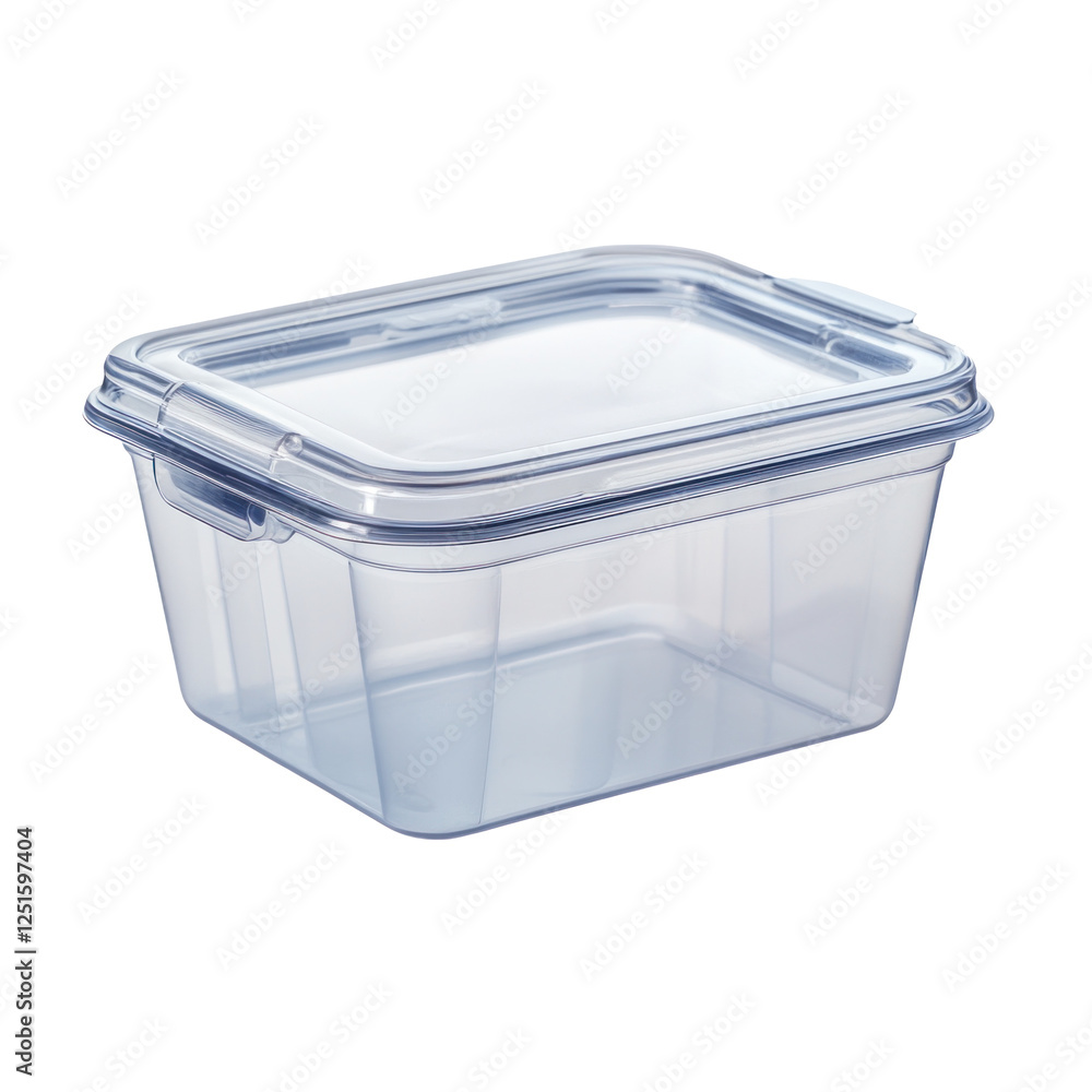 Clear plastic container Clear plastic container