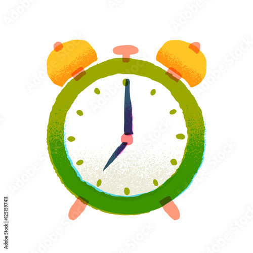 時計の手描きイラスト素材
