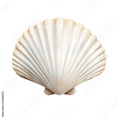 seashell isolated on white background