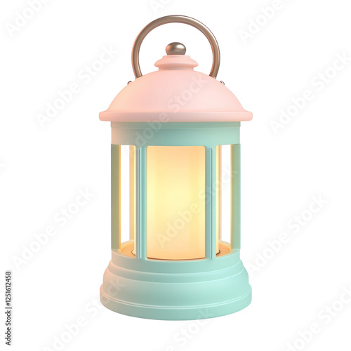 Wallpaper Mural 3d old oil lamp isolated Torontodigital.ca