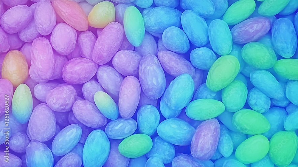 Colorful Sweets Candy Pieces Arrayed with Shifting Tones in a Dense Close up Still Life. Colorful Sweets Candy Pieces Arrayed with Shifting Tones in a Dense Close up Still Life.