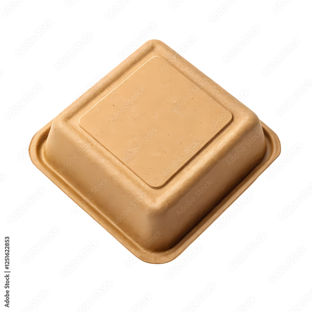 Eco-Friendly Square Sugarcane Pulp Food Container Eco-Friendly Square Sugarcane Pulp Food Container