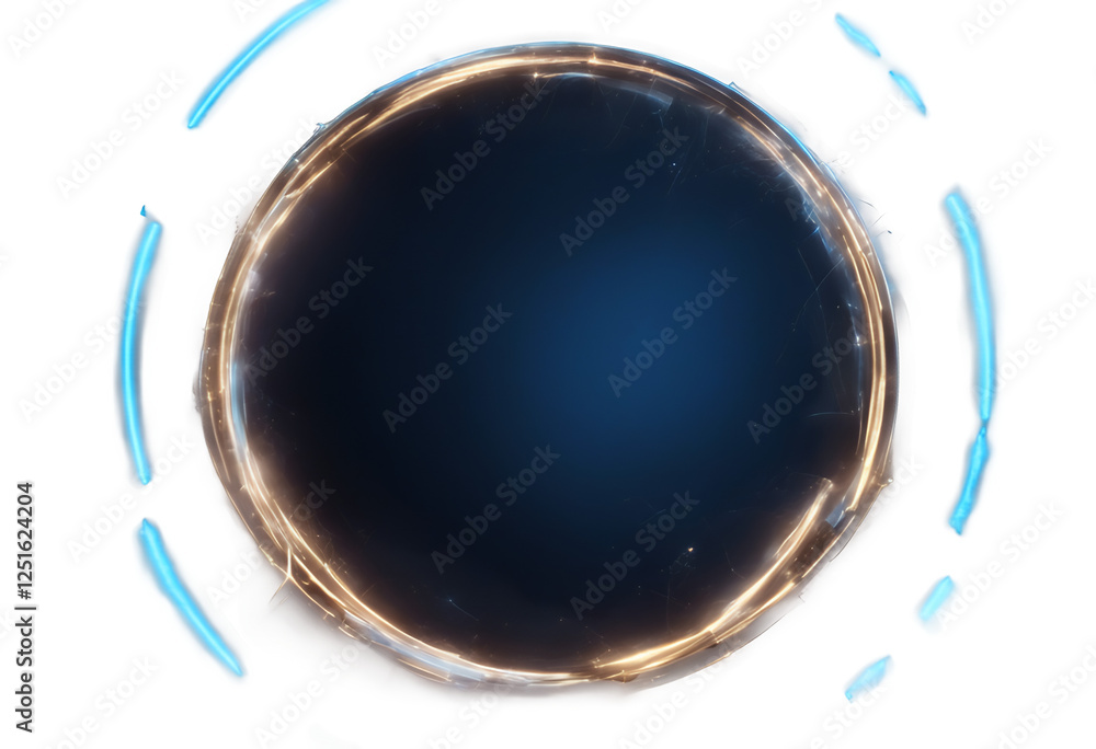 astral lens glare design fashion background blue bright rays template circular glowing flare isolated energy light electricity frame circle text black abstract glow border neon ring beautiful effect