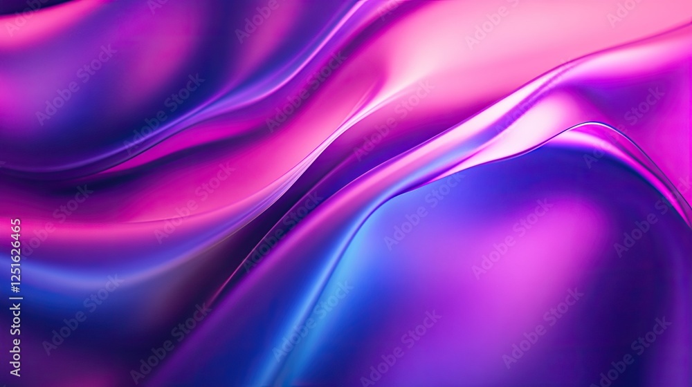 Fototapeta premium Royal purple satin with soft draping and a deep rich texture. Premium abstract background.