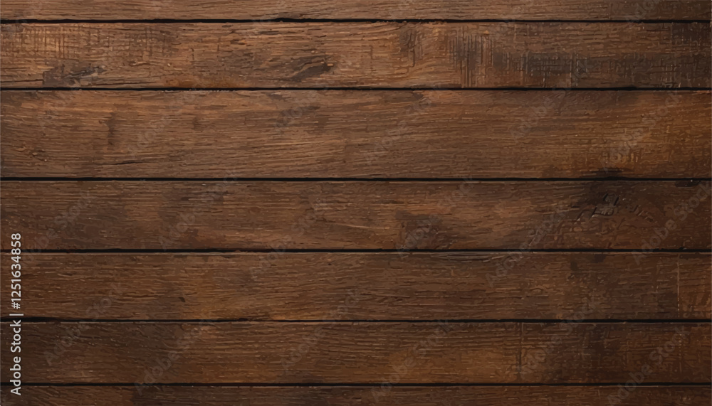 Fototapeta premium Abstract Vintage brown wood background. Dark wood texture background surface with old natural pattern. Wood planks. 