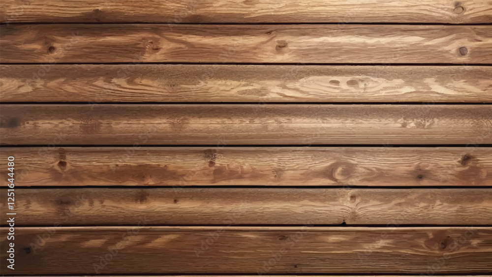 Naklejka premium Wood planks vector background. Wooden background texture surface. Wooden boards background. 