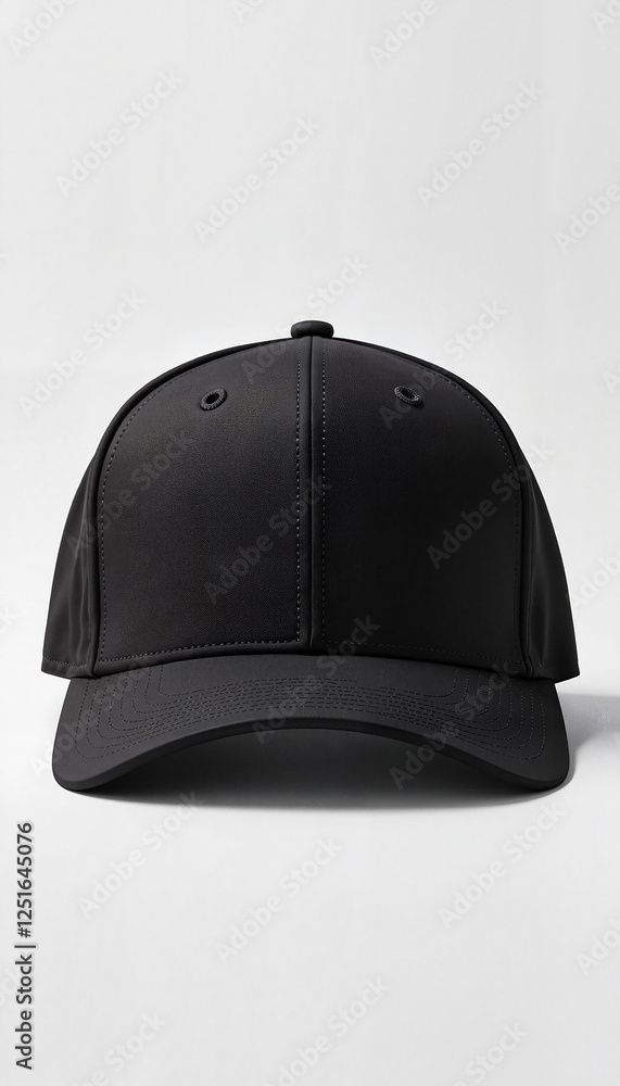 Fototapeta premium Snapback Cap Mockup on white background