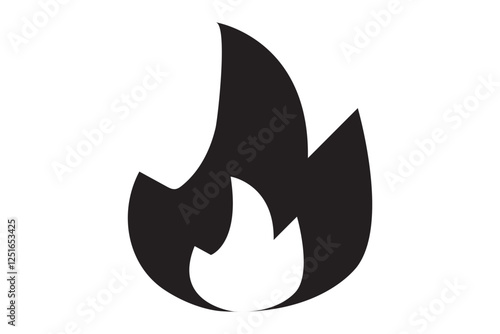 camp fire icon vector set use for web ui or app